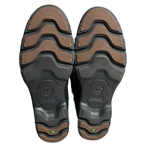 Timberland WOMEN'S TURAIN TALL WATERPROOF BOOTS Brown Size 6 - Picture 6 of 11